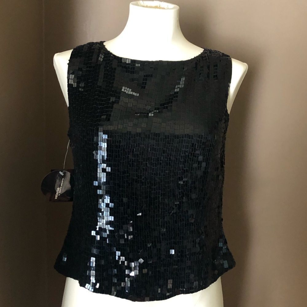 Valerie by Valerie Stevens Sequins Blouse